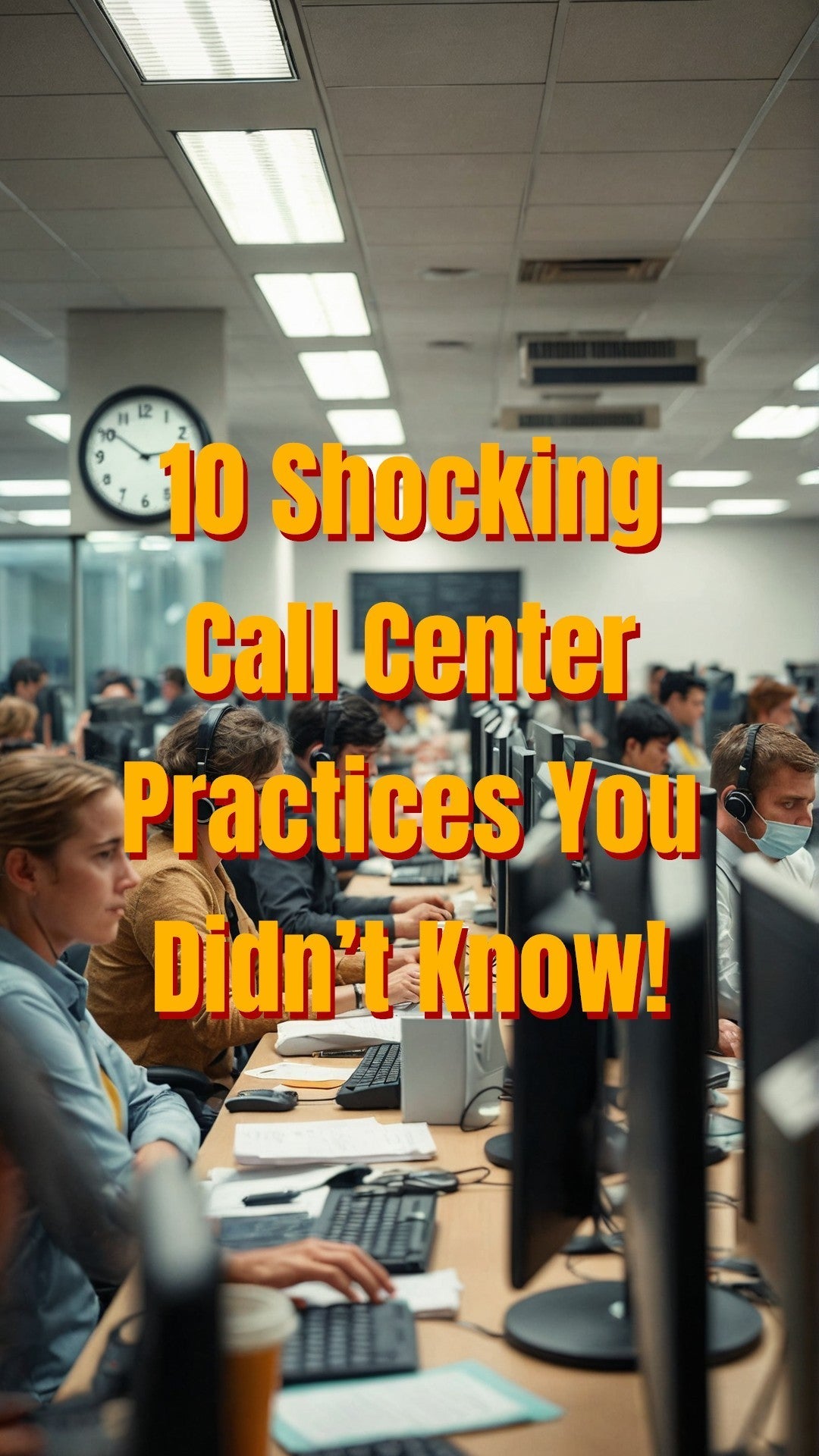 10 Surprising Call Center Industry Practices That Outsiders Find Shocking
